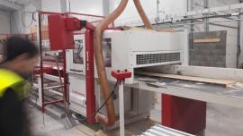 Optimierungskappsäge Störi-Mantel UKS 850 OPTIM |  Sägetechnik | Holzverarbeitungs-Maschinen | Metrie s.r.o.