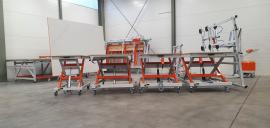 Hoch- / Niederhubwagen - Holzverarbeitungs-Maschinen