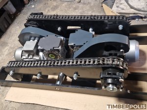 Doppelblatt-Winkelkreissäge Walter |  Sägetechnik | Holzverarbeitungs-Maschinen | Drekos Made s.r.o