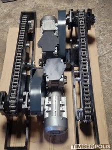 Doppelblatt-Winkelkreissäge Walter |  Sägetechnik | Holzverarbeitungs-Maschinen | Drekos Made s.r.o