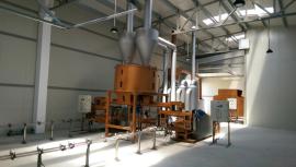 Brikettierpresse Briketovací linka |  Holzabfallverarbeitung | Holzverarbeitungs-Maschinen | Pila Hradec 