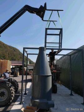 Absauganlage Cyklonový odlučovač pílin  |  Trockner, Lufttechnik | Holzverarbeitungs-Maschinen | Juraj polovka šneky výroba 